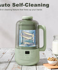Next Level 40oz Nut Milk Maker Blender Two Pack, 9 in 1 Plant Based Machine with auto self-cleaning feature