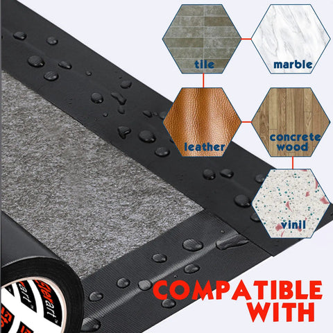 Heavy Duty Black Duct Tape With Tear By Hand And No Residue Adhesive Industrial Strength Waterproof All Purpose Tape for Various Surfaces