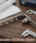 Stainless Steel Double Action Spring Door Hinges For Kitchen And Double Doors Self Closing Hinges With Ball Bearing Brushed Modern Finish