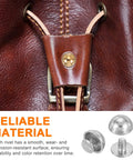 Straight Up Top Shelf 1/2 Dome Spike Studs With Screw Back For Leather Jacket Craft Bag Making Heavy Duty Metal Rivets on leather.