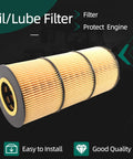 Six Pack LF17511 Oil Filter Fits Freightliner Cascadia 114SD 122SD 108SD And Western Star 4700SB 4700SF 4900FA Heavy Duty Trucks
