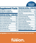 High ADEK Bariatric Multivitamin With Iron For Duodenal Switch Patients, No Fuss Easy To Swallow Capsule, 270 Caps, 3 Month Supply, ASMBS Approved Nutrition Support For Better Absorption And Daily Maintenance supplement facts label