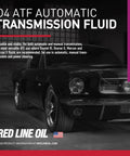 D4 Synthetic Automatic Transmission Fluid For Smooth Shifts And Gear Protection, 1 Gallon, Dexron III And II Compatible