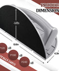 Pro Grade Drywall Corner Sander Kit With 24 Reusable 9 Inch Hook And Loop Discs Semi Circular Angle Sanding Tool dimensions
