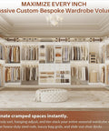 Transform Your Daily Routine With This Nifty White Closet System Set Of 3 Featuring Four Spacious Drawers Eight Heavy Duty Hanging Rods Plus A Corner Rack For Zero Hassle Walk In Storage. Spacious white closet system with hanging rods and drawers.
