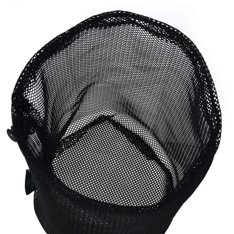 5 Pack Nylon Mesh Drawstring Bags For Sports Gear And Outdoor Equipment With Cord Lock Closure showing open top view