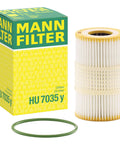 Oil Filter Cartridge Replacement HU 7035 For Audi A6 A7 A8 S6 Quattro Models 2011 To 2020 with box and seal ring