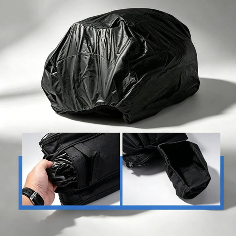 Cool Quick Access Cycling Frame Bag For E-Bike And Mountain Bike With Sleek Wedge Shape To Carry Small Essentials On Your Ride Smoothly Today. Black nylon 1.2L frame bag with side zipper and bungee straps