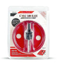 Six Inch Hole Saw With Heavy Duty Steel Design And Non Binding Edge For Smooth Cuts Through Wood Drywall Plaster And Thin Metal