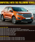 Ford Edge SUV with compatibility list for Ford Timing Chain Kit With Water Pump For F150 Edge Explorer Taurus Police Interceptor Flex Lincoln MKS MKZ MKX 3.5L 3.7L V6 Engines 2011 To 2019 Replacement Kit