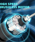 Close-up of high speed brushless motor for Massive 25 Inch RC Boat With Brushless Water Cooled Motor Reaches 30 MPH.