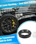 Manual Transmission Shift Lever Bushing Replacement For Toyota 4Runner 1984-2001 And Tacoma 1995-2004, black rubber part shown