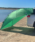 SUV Sport Multi Use Outdoor Shade Shelter Tent Camping Awning With Three Poles Two Legs And Carry Bag Ideal For Tailgates Beach Trips