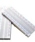 Two Pack 830 Point Solderless Breadboard Prototyping Kit for Electronics Projects Built Tough For Quick Testing And Easy Learning
