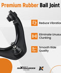 Front Upper Control Arm Kit For Honda Civic 1996 2000 Complete Suspension Upgrade with ball joints and rubber bushings.