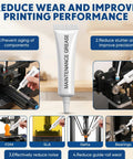 MTLEE maintenance grease, 2-pack 10g tubes, white lubricant for 3D printer gears and guide rails