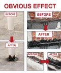 Before and after effects of Leak Repair Sealant Cream Set Waterproof Quick Dry Coating For Pipes And Roofs 2 X 100ml No Fuss Rapid 30 Second Seal UV And Rainproof Barrier Easy Apply Leak Sealer For Home And Outdoor Jobs