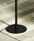 Base of Black Floor Lamp With Three Glass Shade Branches Dope Industrial Tree Lamp For Living Room Or Office 64 Inch Tall
