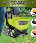 Handheld Power Spreader for Ryobi 18V Battery Portable Electric Spreader For Seed Salt Fertilizer And Feed Year Round Yard Work