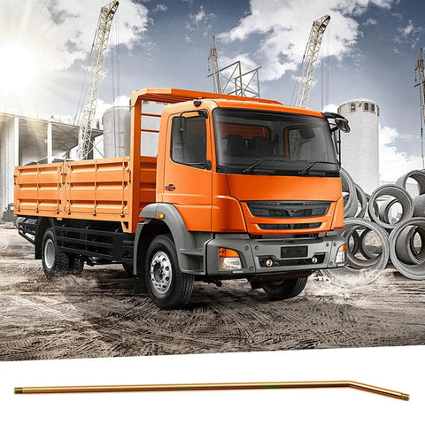 50cm Grease Fitting Extension Hose And Rigid Rod Kit shown near industrial truck scene
