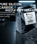 Silicon Carbide Sandblasting Media Pro Grade 60 Grit For Surface Prep, Rust Removal, Metal Polishing And Paint Stripping bag