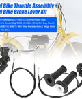 Ride Ready Mini Bike Throttle Assembly Kit With Brake Clutch Lever For Coleman CT100U CC100X Baja Doodlebug DB30 Motovox MBX10