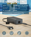 Power Recliner Adapter For Lift Chairs 29V 24V 2A AC DC Switching Power Supply Transformer With 2 Pin Connector And Included AC Power Cord Compatible With OKIN Limoss Pride Golden Lazboy Berkline Med Lift Tranquil Ease Motors, 12.6x6x3.6 cm