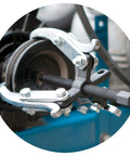 3 jaw puller from Beefy Built Tough Gear Puller Set 3 Jaw 4 Piece With 3 4 6 And 8 Inch Reversible Pullers For Auto Repair