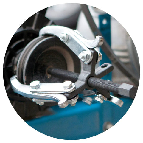 3 jaw puller from Beefy Built Tough Gear Puller Set 3 Jaw 4 Piece With 3 4 6 And 8 Inch Reversible Pullers For Auto Repair