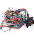12V Universal Fuse Harness Kit With 21 Circuit Color Coded Wires For Cars Trucks RVs And Motorhomes, Easy Plug And Play Wiring Bundle