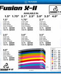 White High Performance Arrow Fletching Vanes With Tri Fusion Adhesion Technology For Target Archery 2.5 Inch Length 36 Pack