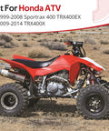 Honda TRX 400EX TRX400X Beefy Swing Arm Linkage Bearing Kit And Bolts For 1999 To 2014 ATV With Heavy Duty Metal Construction OEM Spec 27-1048 Includes Bearings, Bolts, Nuts, And Oil Seals For Reliable Maintenance And Smooth Rides. fit for Honda ATV 1999-2008 TRX400EX and 2009-2014 TRX400X