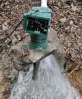 Heavy Duty 5000W 230V Hydro Turbine Generator With Automatic Voltage Stabilization And Leakage Protection, installed in riverbed