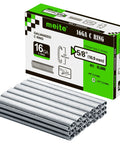 Top Tier 16 Gauge Galvanized Hog Rings And Half Inch C Ring Staples For Bag Sealing Fence Building Upholstery Work Dog Kennel Setup Drywall Hardware Solid Steel Tacks 18K Bundle Sweet Pick That Gonna Nail Any Rough Job, featuring galvanized C ring staples in a 18,000 count package.