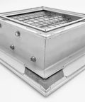 12x12 Inch Aluminum Exterior Gable Louver Vent for Walls and Crawlspace with Built To Last Weatherproof Air Grille and Screen Mesh
