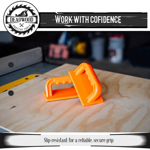 Table Saw Push Block And Jointer Push Block Two Pack For Woodworking No Slip Grip Easy Feeding Of Your Workpiece Along The Fence