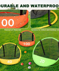 3-In-1 Golf Chipping Net Set with Pop-Up Practice Nets and Three Target Panels for Indoor and Outdoor Backyard Training.