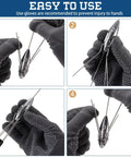 Image showing steps to attach Sputnik Sinker Fishing Weights 3 Oz Pack Of 10 For Saltwater Surf Casting to fishing line.