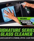 Using microfiber towel with 14 Piece Car Wash Arsenal Builder Kit With Foam Blaster Wash Bucket Towels Applicators And 16 Oz Soaps Waxes And Cleaners