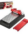 Heavy Duty Chisel Sharpening Jig And Wood Honing Guide With Adjustable Angles For Short Plane Blades on sharpening stone