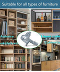 Image of 100 Pack Zinc Alloy Cabinet Shelf Pegs For Easy Install No Tools Needed Replacement Pins For Kitchen Shelves Bookshelves