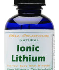 Liquid Ionic Lithium Ultra Concentrate For Fast Absorption No Pills Needed 500 Mcg Per 10 Drops 100 Servings Per Bottle Easy Daily Mineral Support