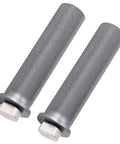 Pair of 20mm bench dogs for woodworking table, aluminum alloy, sliding slot stop clamp for T-slot rails, compact hole stop