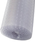 Rolled clear vinyl with crosshatch pattern for Industrial Deep Pile Carpet Runner With Crosshatch Pattern No Slip Rug Protector Waterproof Clear