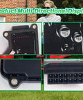 Electronic Control Module Replacement For 547cc Engines Plug And Play Fit For AX90HUB AX90HUC AX90HU AX90HUA Engines Troy Bilt MTD Tractors Replaces 751 18209C Easy Install Ready For Lawn Care Pros, multi-directional display