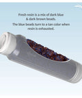 Reverse Osmosis 10 Inch Mixed Bed Color Changing Deionization Resin Filter Cartridge for RO DI System Units 3 Pack color shift