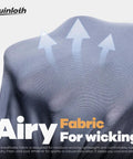 Close-up of airy, breathable fabric promoting wicking for the Six Pack Neck Gaiter Face Mask Bandana For Outdoor Adventures, Fishing And Travel, Cooling Sun Protection Scarf For Men And Women, Lightweight Breathable Tube Mask In Black Green Camo Sand Brown White.