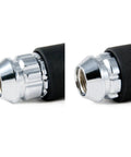 Acorn Chrome Wheel Lock 12mm X 1.50 Thread Size X2 Dual Stage Security with Hardened Steel Construction Chrome Plated