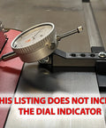 Professional Table Saw Alignment Gauge Pins Blade and Fence Square and True for Miter Slot Calibration on saw table.