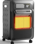 18000 BTU Propane Heater For Indoor And Outdoor Use, 3 Adjustable Heat Settings, Portable Space Heater With Tip Over And ODS Safety